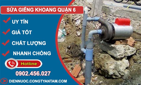 Sửa Giếng Khoan Quận 6