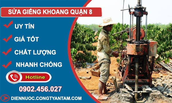 Sửa Giếng Khoan Quận 8