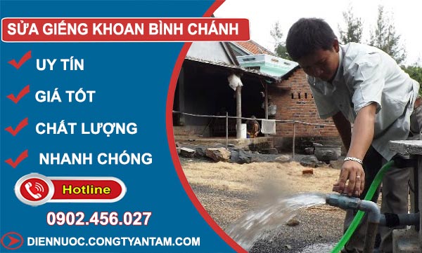 Sửa Giếng Khoan Bình Chánh