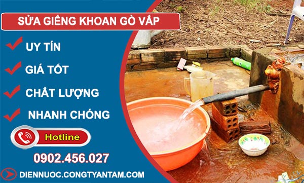 Sửa Giếng Khoan Gò Vấp