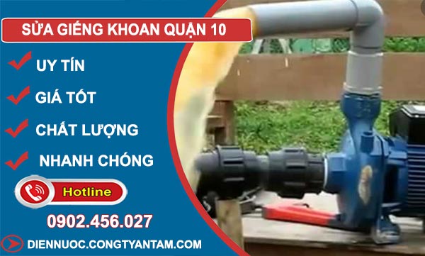 Sửa Giếng Khoan Quận 10