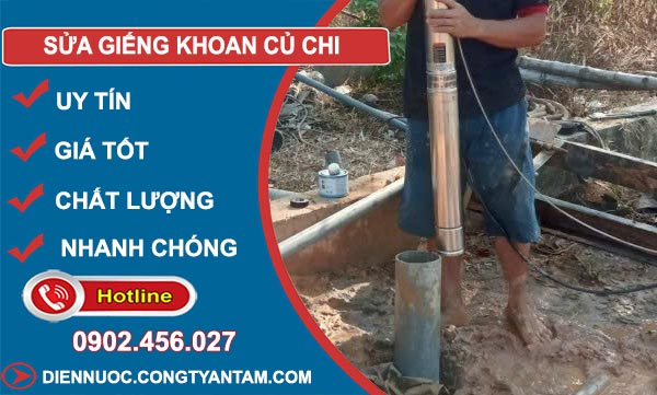 Sửa Giếng Khoan Tại Củ Chi