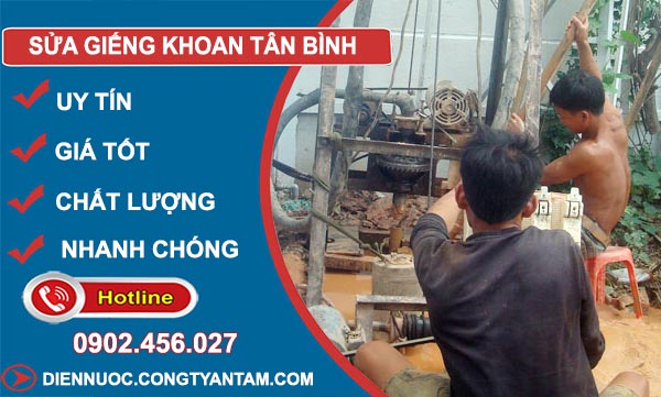 Sửa Giếng Khoan tại Tân Bình