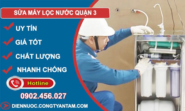 Sửa Máy Lọc Nước Quận 3