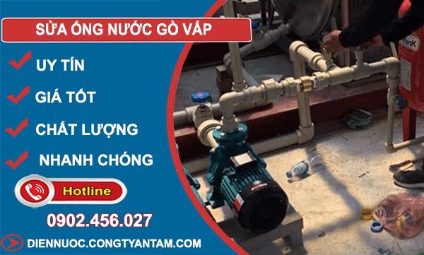 Sửa Ống Nước Gò Vấp