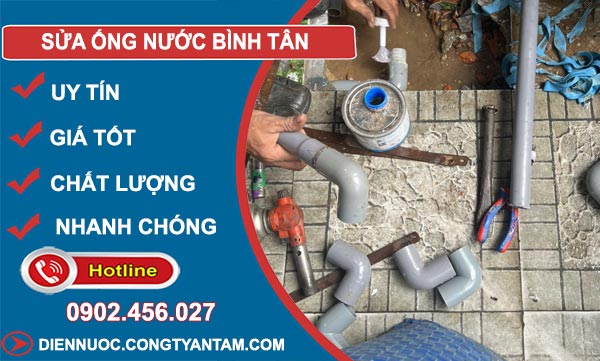 Sửa Ống Nước tại Bình Tân