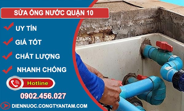 Sửa Ống Nước tại Quận 10