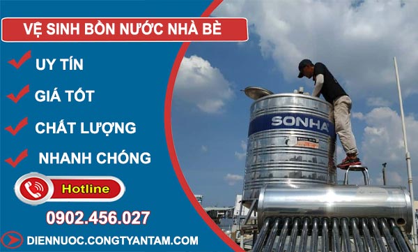 Thợ Vệ Sinh Bồn Nước Nhà Bè