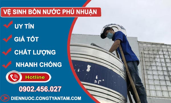 Thợ Vệ Sinh Bồn Nước Phú Nhuận