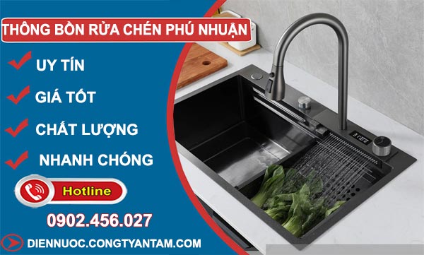 Thông Bồn Rửa Chén Tại Phú Nhuận