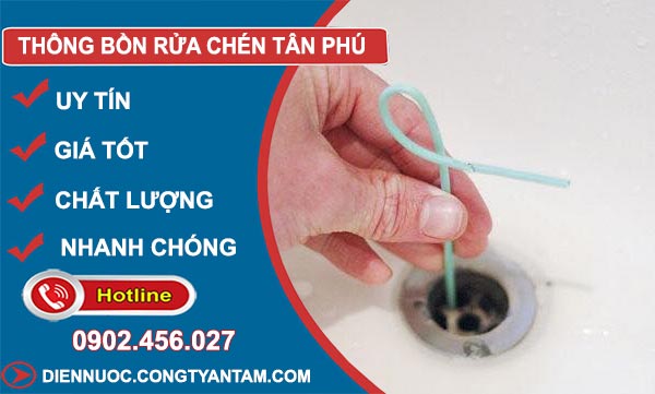 Thông Bồn Rửa Chén Tân Phú