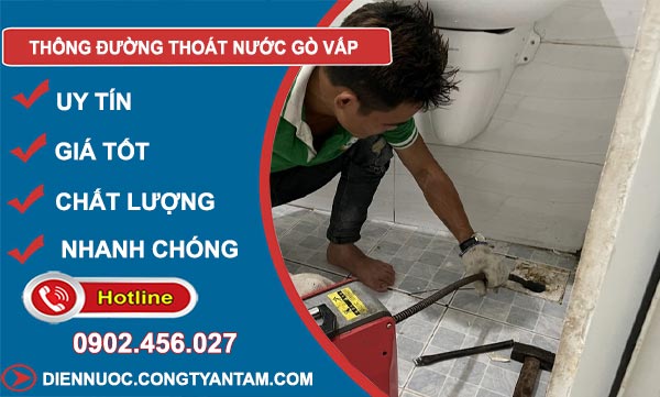 Thông Đường Thoát Nước Gò Vấp