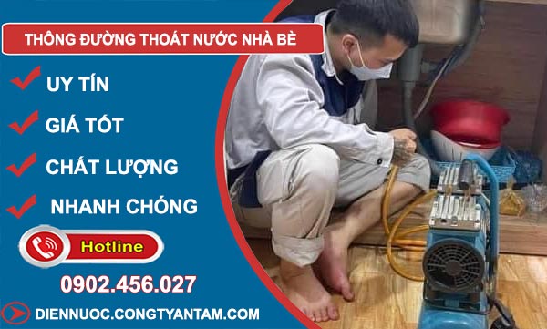 Thông Đường Thoát Nước tại Nhà Bè