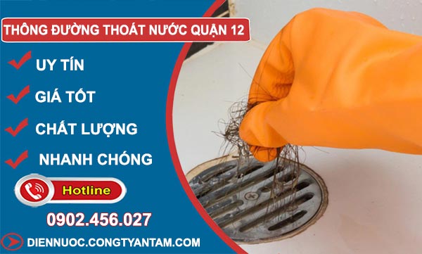 Thông Đường Thoát Nước Tại Quận 12