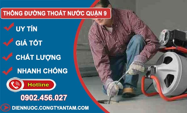 Thông Đường Thoát Nước tại Quận 9