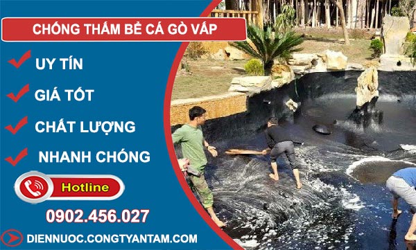 Chống Thấm Bể Cá Gò Vấp