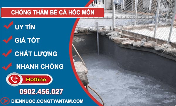 Chống Thấm Bể Cá Hóc Môn