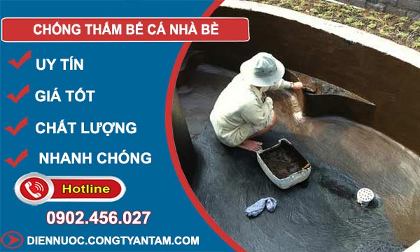 Chống Thấm Bể Cá Nhà Bè