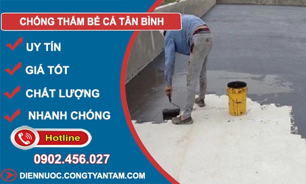 Chống Thấm Bể Cá Tại Tân Bình