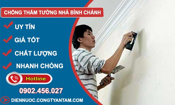 Chống Thấm Tường Nhà Tại Bình Chánh