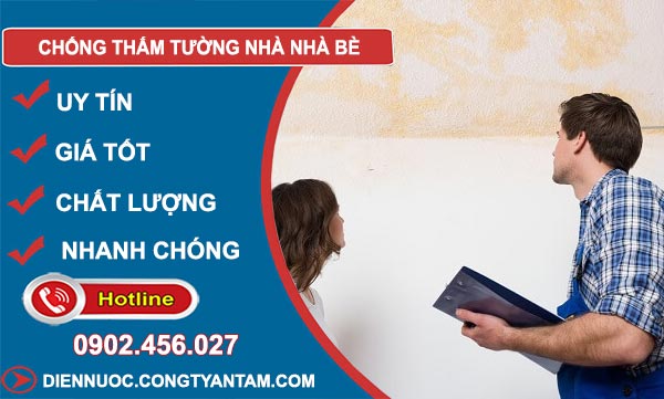 Chống Thấm Tường Nhà Tại Nhà Bè