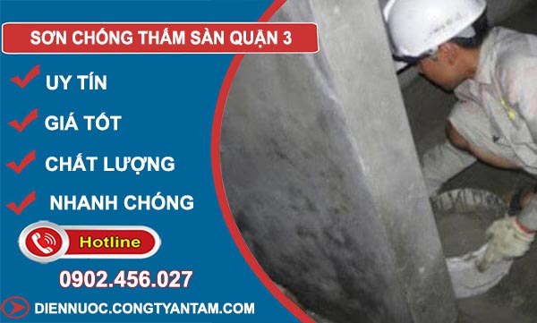 Sơn Chống Thấm Sàn Quận 3