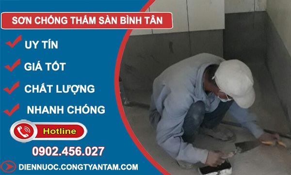 Sơn Chống Thấm Sàn Tại Bình Tân