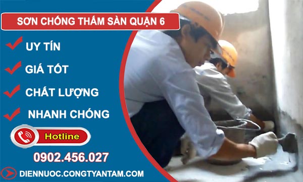 Sơn Chống Thấm Sàn Tại Quận 6