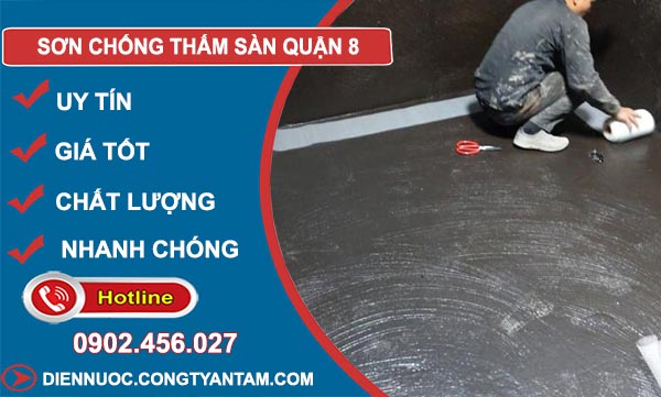 Sơn Chống Thấm Sàn Tại Quận 8