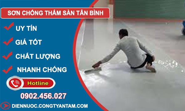 Sơn Chống Thấm Sàn Tân Bình