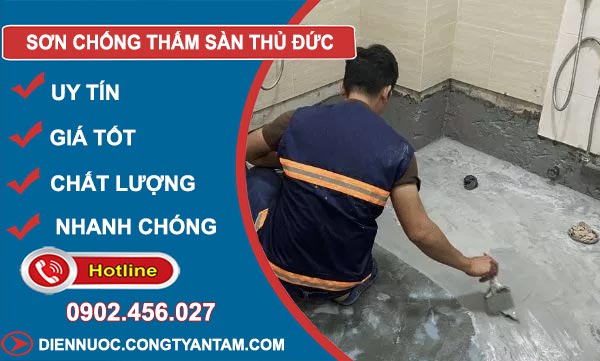 Sơn Chống Thấm Sàn Thủ Đức